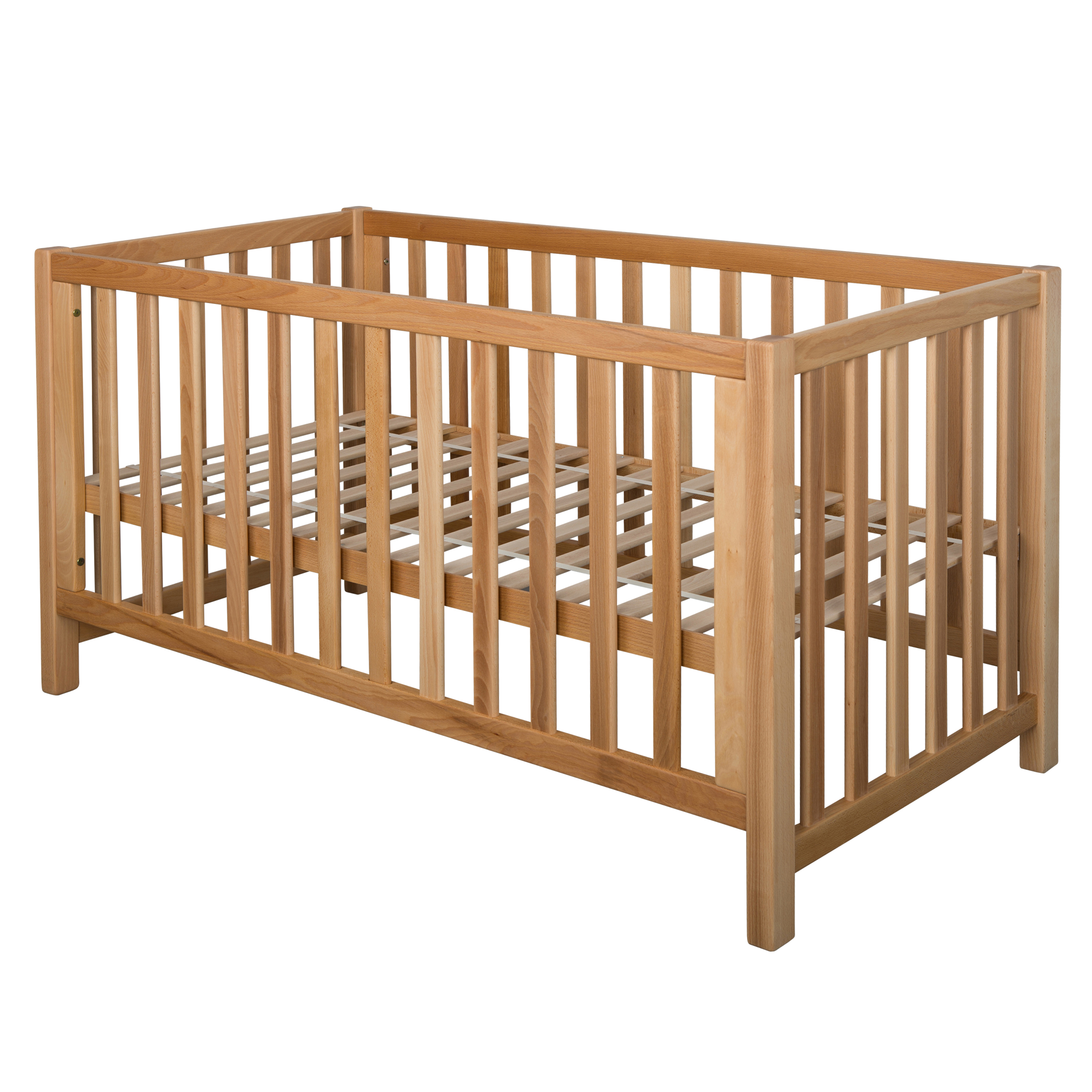 Massivholz Babybett f27